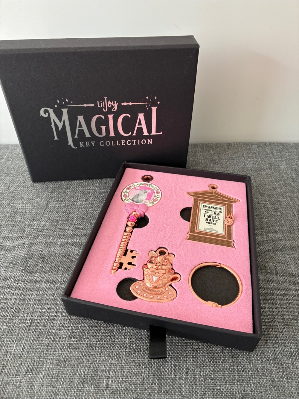 Lit joy Magical Key Collection Umbridge - Rose Gold Key Set
